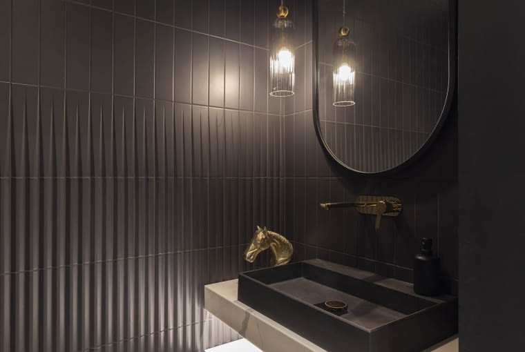 PROJEKT: Nowoczesny dom z elementami boho PROJEKT: Nowoczesny dom z elementami boho