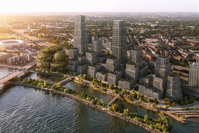 Shift Embassy w Rotterdamie. Proj. MVRDV