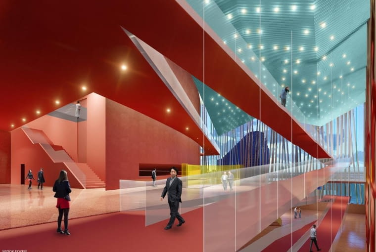 Teatr Muzyczny w Poznaniu. Proj. Atelier Loegler Architekci Teatr Muzyczny w Poznaniu. Proj. Atelier Loegler Architekci