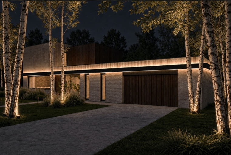 Dom w Lesznie. Proj. SAAN Architects Dom w Lesznie. Proj. SAAN Architects