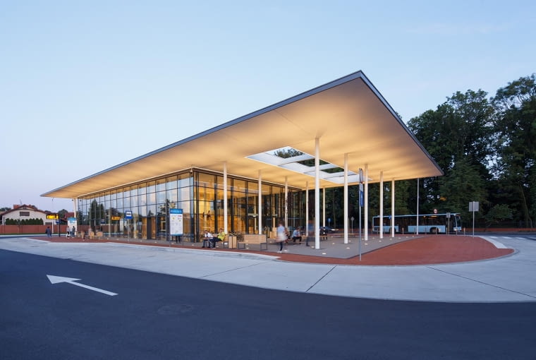 Centrum Przesiadkowe w Żorach. Proj. Laboratorium Architektury Centrum Przesiadkowe w Żorach. Proj. Laboratorium Architektury