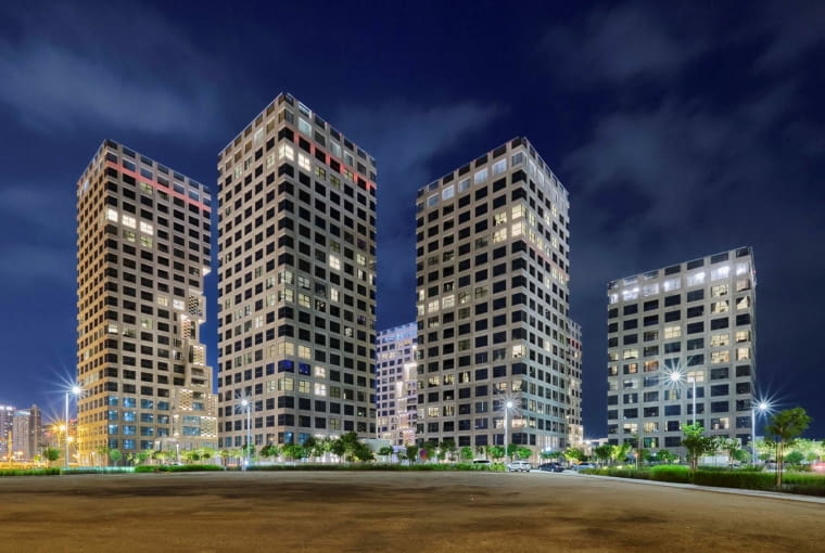 Pixel w Abu Zabi. Proj. MVRDV