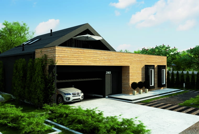 Z463 Projekty domów z senioratką