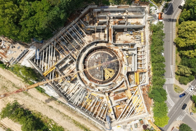 Budowa MPWP - sierpień 2025 Budowa MPWP - sierpień 2025