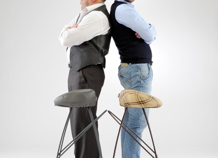 stołek Picciotto; proj. Fabio Vinella