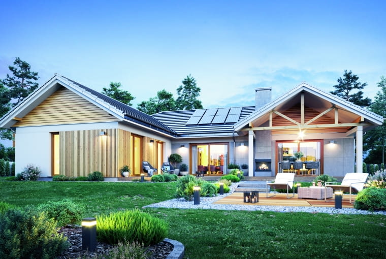 Hanka - parterowy 175,7 m2 Projekty domów parterowych