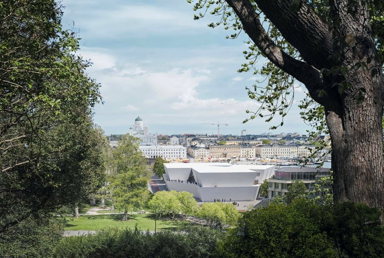 Muzeum Architektury i Wzornictwa w Helsinkach. Proj. JKMM Architects Muzeum Architektury i Wzornictwa w Helsinkach. Proj. JKMM Architects