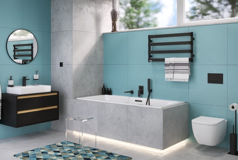 Zestaw wannowy podtynkowy Keria baterie podtynkowe