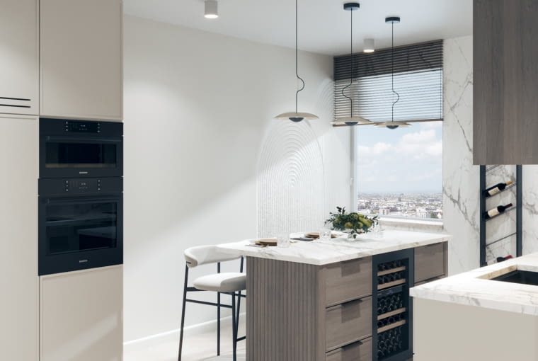 Aranżacja 120-metrowego apartamentu w Warszawie Aranżacja 120-metrowego apartamentu w Warszawie