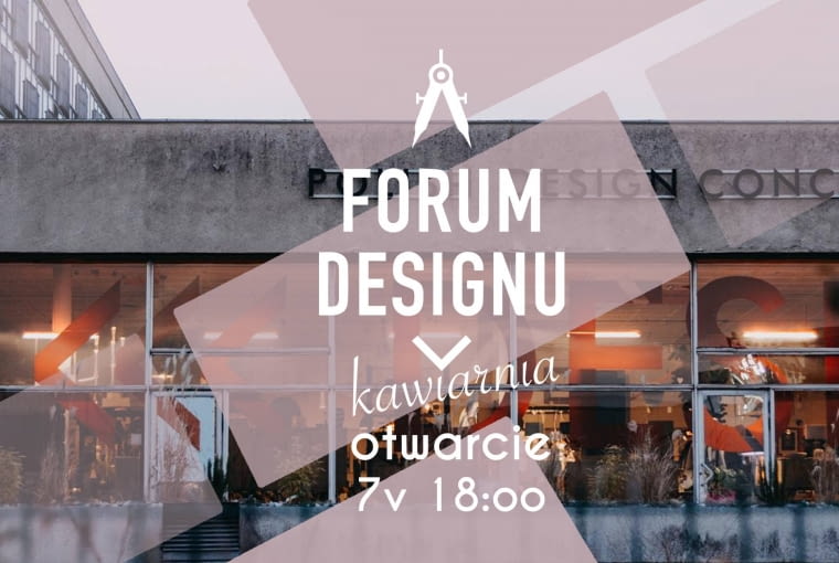 Kawiarnia Forum Designu w Krakowie.