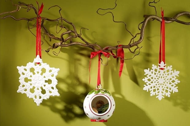 Villeroy & Boch: Window Fantasy - porcelanowa zawieszka w kształcie śnieżynki - ok. 69 zł. Villeroy & Boch, święta, świąteczne akcesoria, świąteczne dekoracje