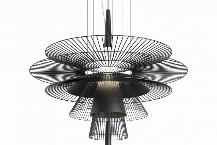 Lampa Gravity I (Forestier), metal, 86 x 81 cm, 4629 zł, eyeondesign.pl