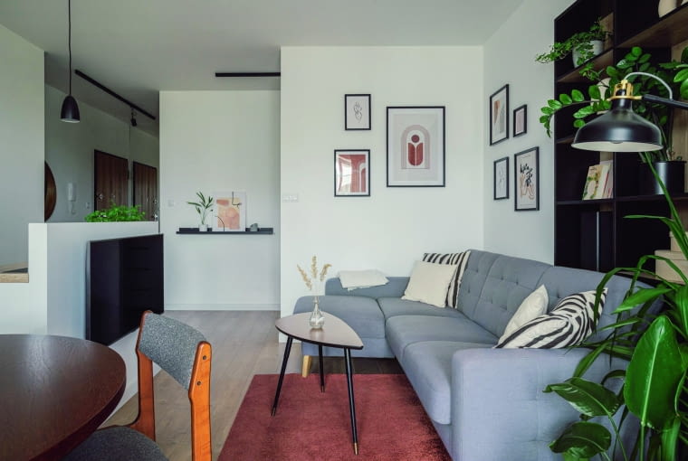 Projekt wnętrz mieszkania w Poznaniu