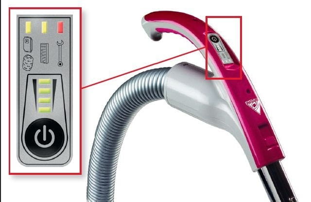 Sterowanie w rękojeści rury odkurzacz centralny,sprzątanie,odkurzanie