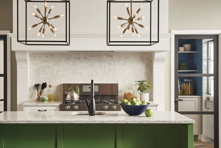 Wyspa w kuchni kuchnia na wymiar