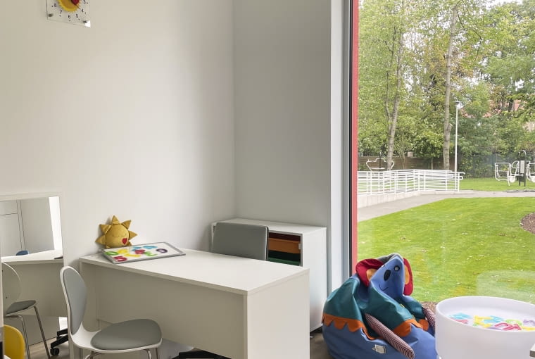 Świetlica Terapeutyczna w Lewinie Brzeskim. Proj. Weronika Muras W² STUDIO PRACOWNIA ARCHITEKTURY Świetlica Terapeutyczna w Lewinie Brzeskim. Proj. Weronika Muras W² STUDIO PRACOWNIA ARCHITEKTURY