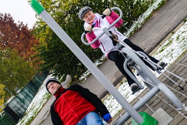 Siłownia pod chmurką w Żorach Siłownia pod chmurką w Żorach