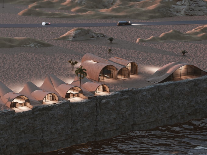 Beris Eco Camp irańskiego architekta Mohammada Aref Ghorban