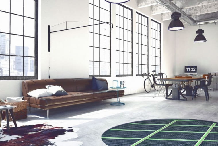 Folia grzejna ułożona pod deskami warstwowymi lub panelami może być wykorzystywana jako  ogrzewanie podstawowe lub dodatkowe, zapewniające komfort ciepłej podłogi