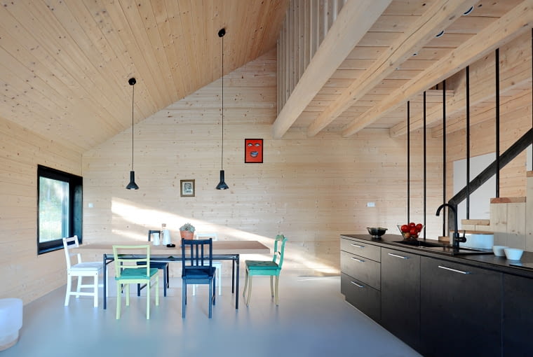 Dom na Kaszubach - wnętrze. Proj. Grzegorz Layer Dom na Kaszubach - wnętrze. Proj. Grzegorz Layer