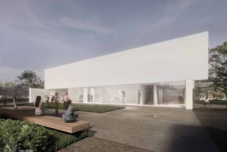 Galeria przy Liceum Sztuk Plastycznych w Nałęczowie. Galeria przy Liceum Sztuk Plastycznych w Nałęczowie.
