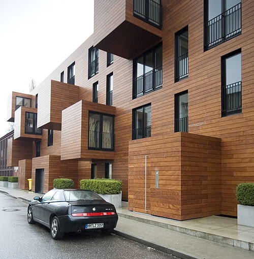 Blauraum- modernizacja biurowca na potrzeby funkcji mieszkaniowej hamburg, blauraum, modernizacja