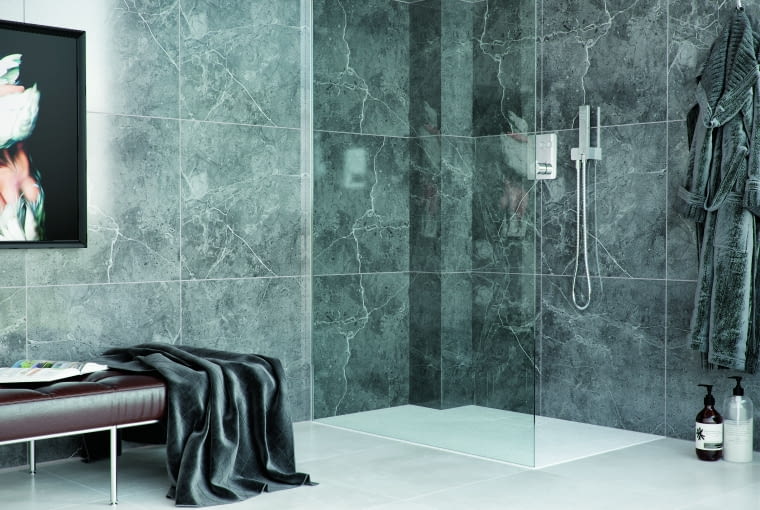 Brodzik z kompozytu jest odporny na uderzenia, ścieranie i promienie UV, biały kolor świetnie wpisze się w minimalistyczną aranżację łazienki, Lavano