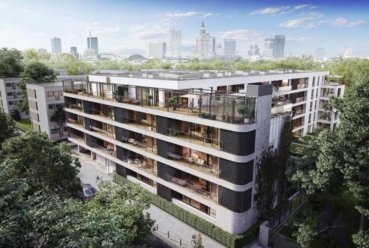 Łazienki Park w Warszawie. Proj. HRA Architekci.