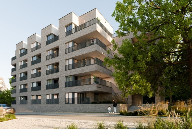 Nova Mikołowska City Garden. Proj. UCEES