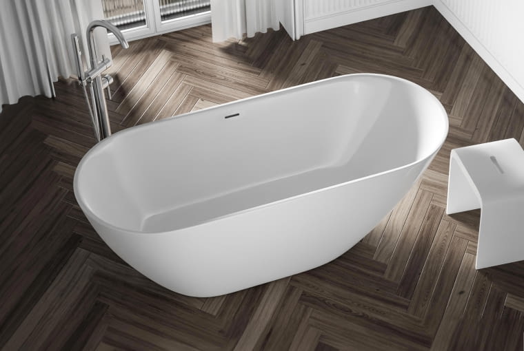 Wolnostojąca wanna Bernstein ROMA 2.0 170x75 cm