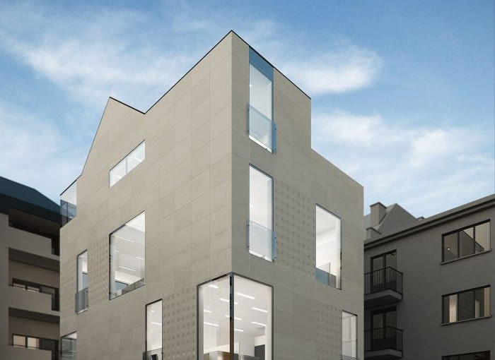 Lewitująca kamienica w Brzegu, Studio Amoeba Lewitująca kamienica, Brzeg, Studio Amoeba