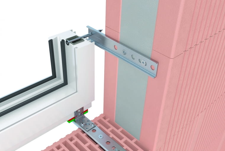 Płaskie i kątowe systemy konsol minimalizują ryzyko wystąpienia mostków cieplnych oraz zapewniają trwały i stabilny montaż okien Płaskie i kątowe systemy konsol minimalizują ryzyko wystąpienia mostków cieplnych oraz zapewniają trwały i stabilny montaż okien