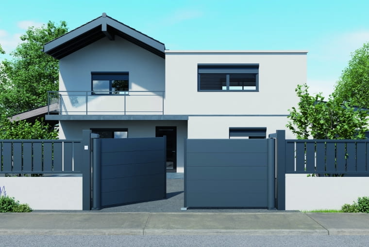 Sterowanie bramą wjazdową na posesję to już nie tylko otwieranie jej z pilota – może ona otwierać się i zamykać w zależności od wywołanego scenariusza lub automatycznie Sterowanie bramą wjazdową na posesję to już nie tylko otwieranie jej z pilota – może ona otwierać się i zamykać w zależności od wywołanego scenariusza lub automatycznie