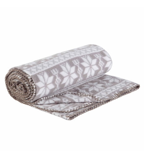F&F Home: polarowy koc - 19,99 zł. F&F Home, zima, dodatki, akcesoria, skandynawski styl