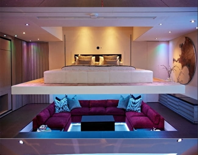 To z pewnością rozwiązanie dostępne dla niewielu. Zapewne kosztuje nie mało i możliwe jest do zastosowania tylko w wysokich mieszkaniach. Jednak pomarzyć zawsze wolno.