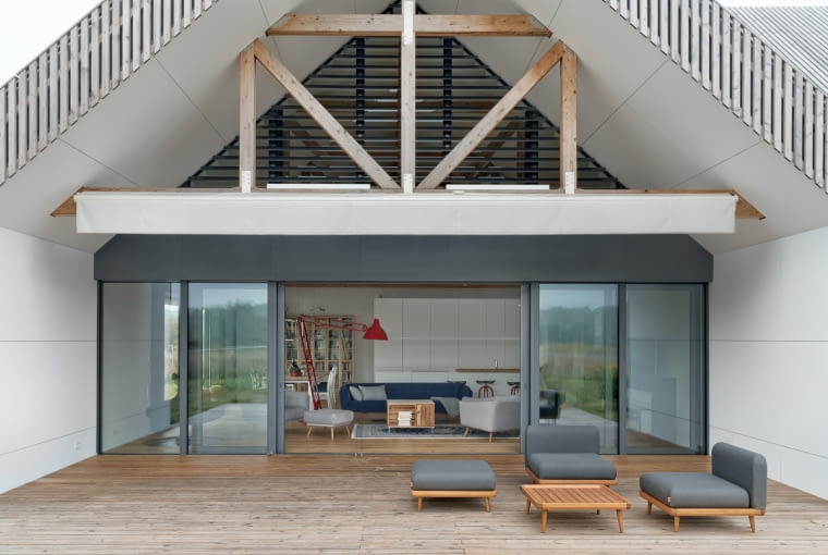 Dom stodoła - antesola