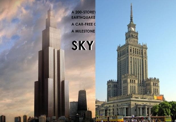 Sky City One. Najwyższy wieżowiec świata powstanie w Chinach? [projekt]