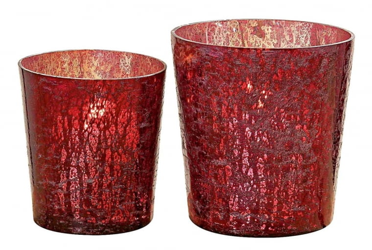 GORĄCY JAK OGIEŃ. Świecznik Liz, szkło, śr. 12 i 15 cm, 159 zł/4 szt., westwing.pl GORĄCY JAK OGIEŃ. Świecznik Liz, szkło, śr. 12 i 15 cm, 159 zł/4 szt., westwing.pl