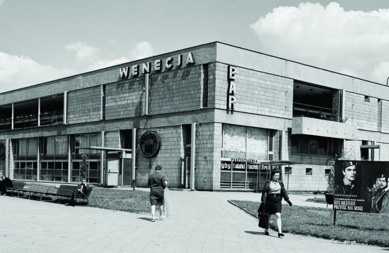 Modernistyczny Bar Wenecja, al. Solidarności 128 Bar Wenecja, al. Solidarności 128
