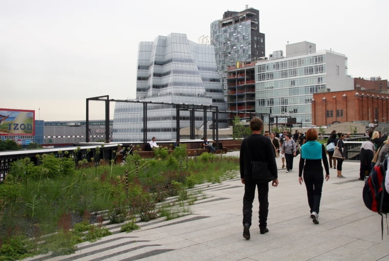Park High Line w Nowym Jorku Park High Line w Nowym Jorku