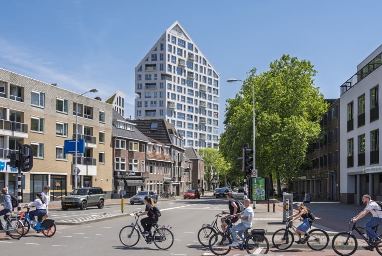 Nieuw Bergen w Eindhoven. Proj. MVRDV Nieuw Bergen w Eindhoven. Proj. MVRDV