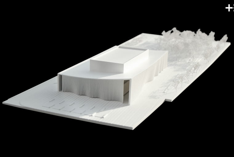 Makieta sali koncertowej w Płocku. Proj. plus3-architekci