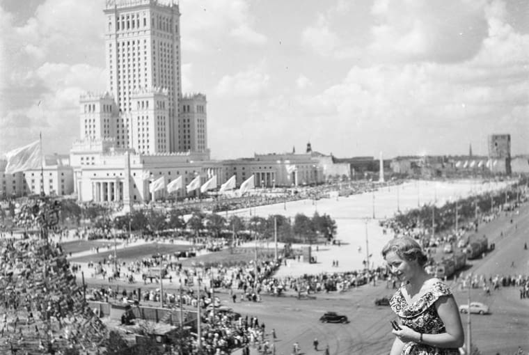 Pałac Kultury i Nauki oraz plac Defilad Pałac Kultury i Nauki oraz plac Defilad