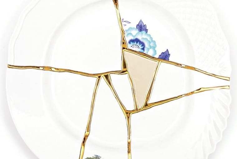 Seletti Talerz obiadowy Kintsugi