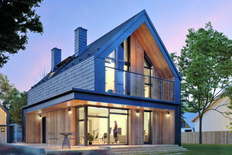 MALUTKI 2 dom domy inspiracje dom mały dom tani w budowie realizacje małe domy budowa domu projekt domu