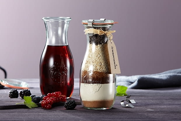 Tchibo: butelki do przetworów - 35,95 zł (2 szt.). Tchibo, smaki jesieni, sprzęty z Tchibo
