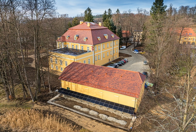 Pałac w Bukowcu po rewitalizacji Pałac w Bukowcu po rewitalizacji