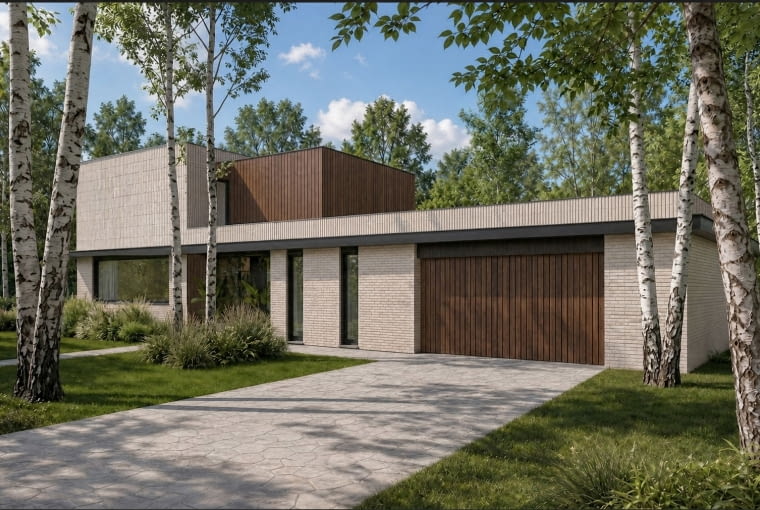 Dom w Lesznie. Proj. SAAN Architects Dom w Lesznie. Proj. SAAN Architects