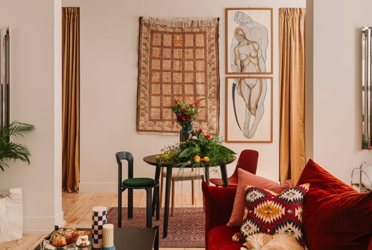 Mieszkanie w Łodzi. Proj. Hanna Pietras