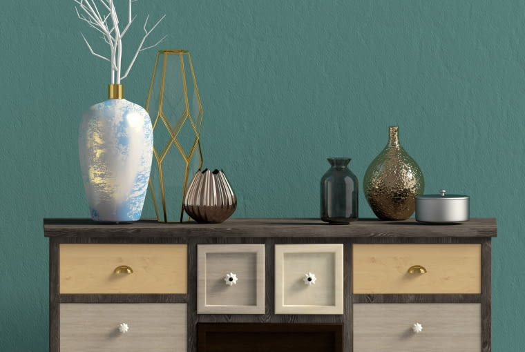 Dekoracje na komodę